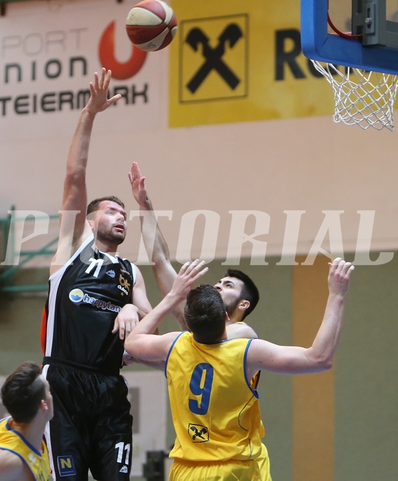 Basketball ABL 2015/16, Grunddurchgang 30.Runde UBSC Graz vs. BK Dukes Klosterneuburg