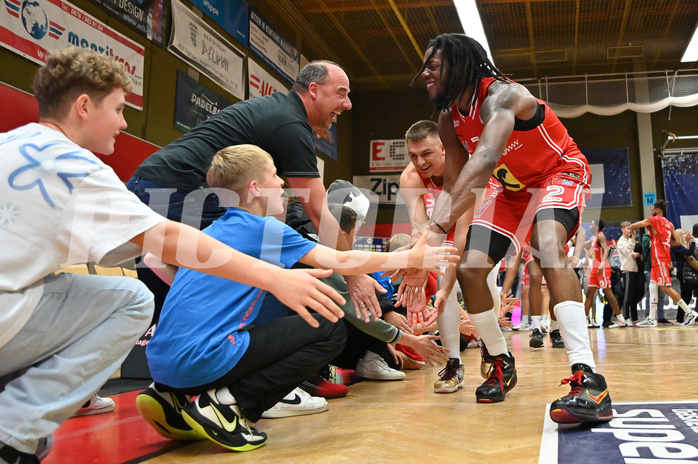 Basketball, Superliga 2024/25, Grunddurchgang 7.Runde, Flyers Wels vs. Gmunden,