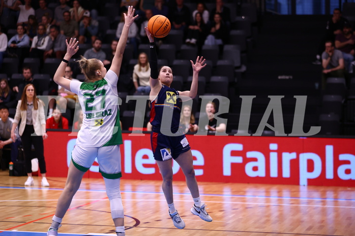 01.04.2024, Graz, Raiffeisen Sportpark, Basketball Damen Superliga 2023/24, Finale, Spiel 2, UBI Holding Graz - SKN St. Pölten Frauen ,  