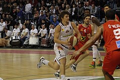 Basketball ABL 2015/16 Grunddurchgang 20.Runde  Güssing Knights vs WBC Wels