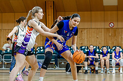 05.04.2025 Österreichischer Basketballverband 2024/25, SLWU16 Vienna United vs. DBB  Basketgirls Wels