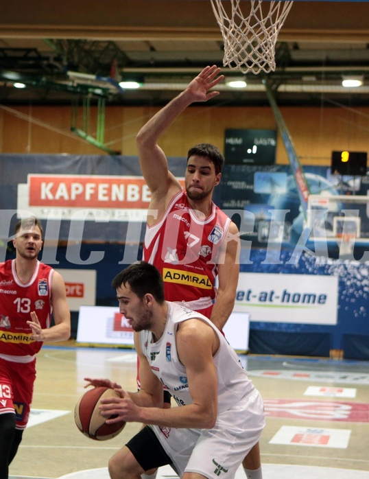 Basketball Superliga 2020/21,  Grunddurchgang 16.Runde, Kapfenberg Bulls vs. Traiskirchen Lions