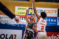 Basketball, win2day Basketball Superliga 2024/25, Grunddurchgang 12.Runde, Traiskirchen Lions, Klosterneuburg Dukes, Clemens Leydolf (9)