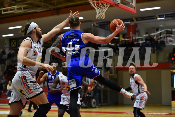 Basketball Superliga 2021/22, Grunddurchgang 18. Runde Flyers Wels vs. Oberwart