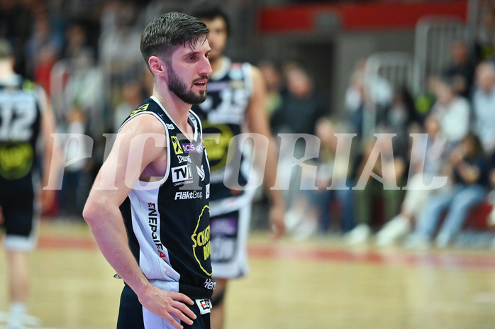 Basketball Superliga 2023/24, 8.Plazierungsrunde,
Flyers Wels vs. Gmunden Swans

