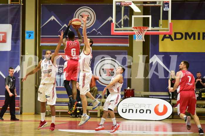 Basketball Superliga 2019/20, Grunddurchgang 11. Runde Flyers Wels vs. BC Hallman Vienna

