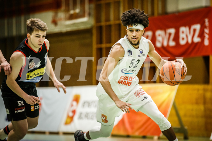 Basketball, Basketball Zweite Liga, Grunddurchgang 12.Runde, BBC Nord Dragonz, Mattersburg Rocks, Kyran Jordan Mc Clure (13)