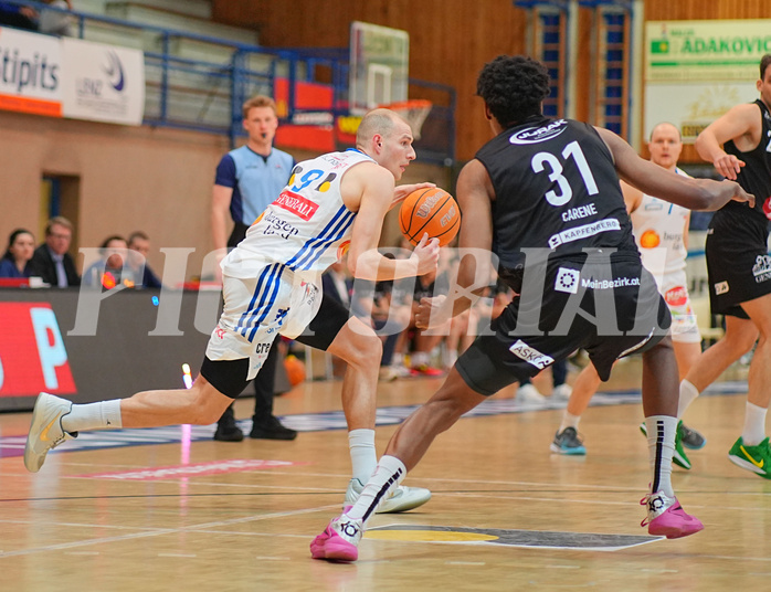 Basketball Superliga 2024/25, Playoffs, Viertelfinale Spiel 1 Oberwart Gunners vs. Kapfenberg Bulls