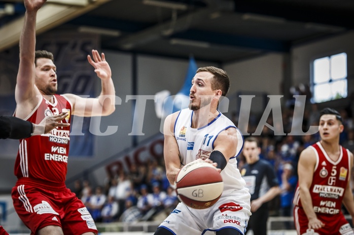 Basketball, ABL 2018/19, Playoff VF Spiel 1, Oberwart Gunners, BC Vienna, Hayden Thomas Lescault (11)