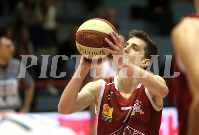 Basketball ABL 2016/17, Grunddurchgang 30.Runde Traiskirchen Lions vs. BC Vienna