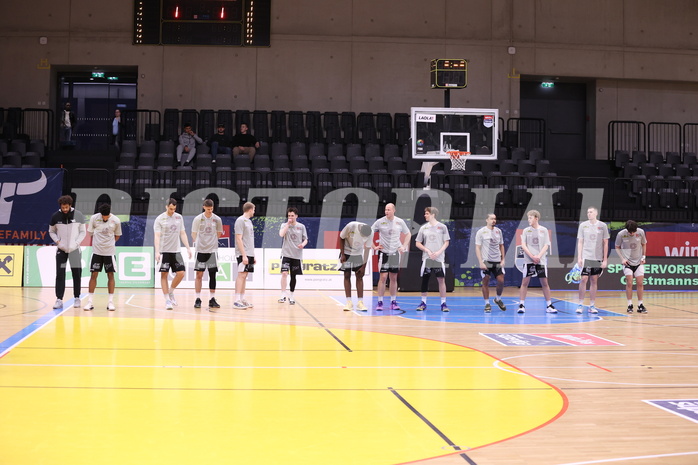 04.02.2024, Graz, Raiffeisen Sportpark Graz, Basketball Superliga 2023/24, Grunddurchgang, Runde 20, UBSC Raiffeisen Graz - OCS Capital Bulls 