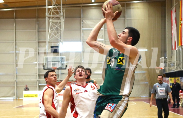Basketball 2.Bundesliga 2016/17, Grunddurchgang 22.Runde UBC St.Pölten vs. Dornbirn Lions


