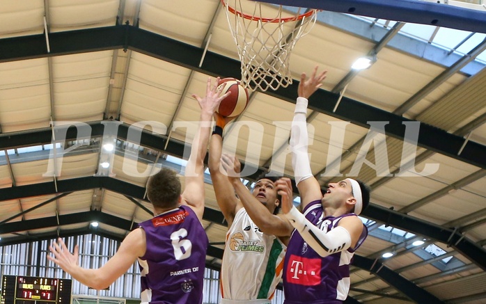 Basketball 2.Bundesliga 2017/18, Playoff VF Spiel 1 D.C. Timberwolves vs. Basket Flames
