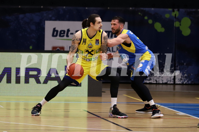 Basketball Superliga 2021/22, 1. Platzierungsrunde, UBSC Raiffeisen Graz vs. SKN St. Pölten Basketball 