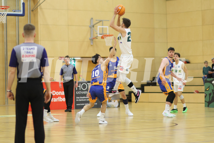 Basketball Zweite Liga 2024/25, Grunddurchgang 14.Runde Dornbirn Lions vs. BBU Salzburg