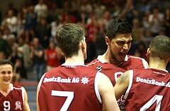 Basketball ABL 2015/16 Grunddurchgang 35.Runde Traiskirchen Lions vs. WBC Wels