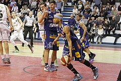 Basketball ABL 2015/16 Grunddurchgang 26.Runde  Güssing Knights vs Kapfenberg Bulls