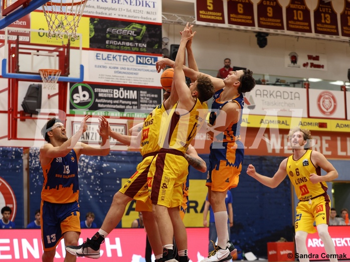 Basketball Zweite Liga 2024/25, Grunddurchgang 8.Runde Traiskirchen Lions NextGen vs. BBU Salzburg