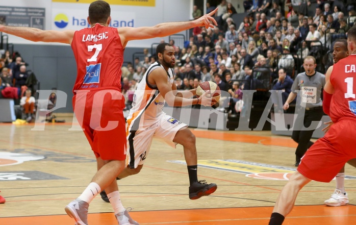 Basketball ABL 2015/16 Grunddurchgang 19.Runde BK Dukes Klosterneuburg vs. WBC Wels