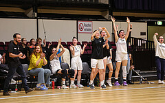 Basketball Damen Superliga 2023/24, Grunddurchgang 8.Runde Basket Flames vs. SKN St.Pölten