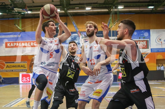 Basketball ABL 2018/19, Grunddurchgang 31.Runde Kapfenberg Bulls vs. Flyers Wels


