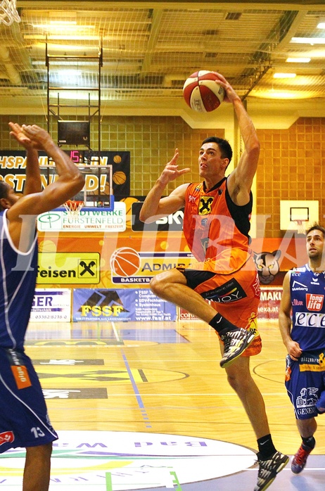 Basketball ABL 2015/16 Grunddurchgang 6.Runde  Fürstenfeld Panthers vs Kapfenberg Bulls