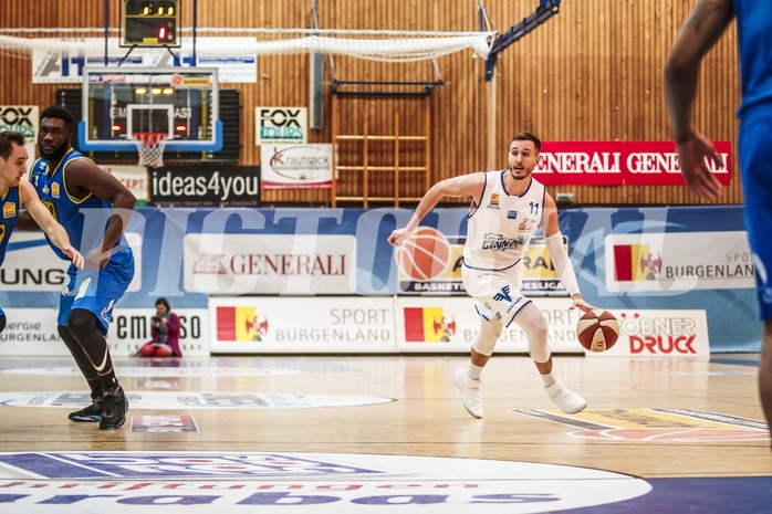 Basketball, ABL 2018/19, Grunddurchgang 9.Runde, Oberwart Gunners, UBSC Graz, Hayden Thomas Lescault (11)