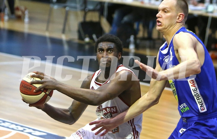 Basketball ABL 2016/17, Grunddurchgang 31.Runde BC Vienna vs. Gmunden Swans