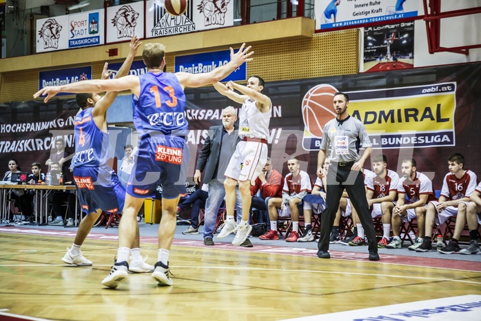 Basketball, ABL 2018/19, Grunddurchgang 9.Runde, Traiskirchen Lions, Kapfenberg Bulls, Benedikt Danek (9)
