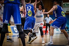 Basketball, ABL 2018/19, Playoff HF Spiel 2, , Gmunden Swans, Hayden Thomas Lescault (11)