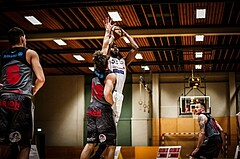 Basketball, 2.Bundesliga, Playoff VF Spiel 2, Mattersburg Rocks, Villach Raiders, Arnold FRIPP (55)