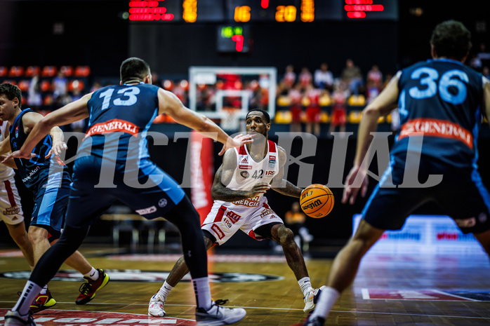 Basketball, Win2Day Superliga 2023/24, Grunddurchgang 8.Runde, BC Vienna, Vienna Timberwolves, Demarkus Stuckey Jr. (42)