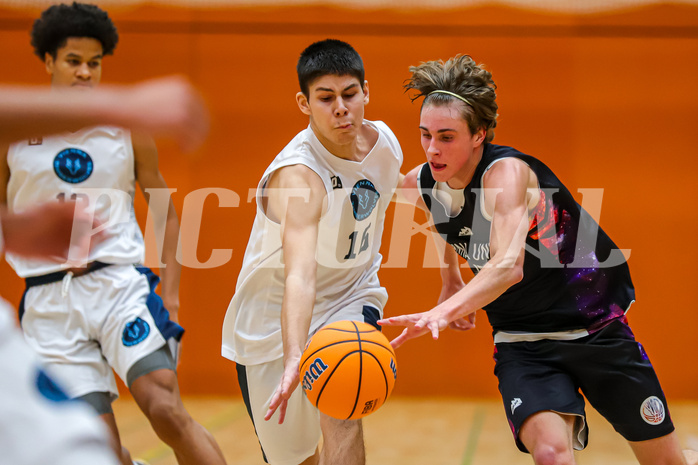 23.10.2024 Österreichischer Basketballverband 2024/25, SLMU19, Vienna Timberwolves vs. Vienna United
