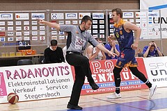 Basketball ABL 2017/18 Grunddurchgang 7.Runde RaiffeisenOberwart Gunners vs Fürstenfeld Panthers
