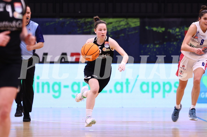 13.01.2024, Graz, Raiffeisen Sportpark, Basketball Damen Superliga 2023/24, Grunddurchgang 9.Runde, UBSC-DBBC Graz - Basket Flames Women ,  