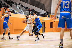 Basketball, Basketball Zweite Liga 2022/23, Grunddurchgang 11.Runde, Basket Flames, Pirlo Kufstein Towers, Faiz Jakob (27)