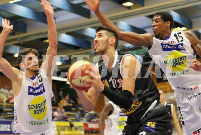 Basketball ABL 2015/16 Grunddurchgang 5.Runde Gmunden Swans vs. Traiskirchen Lions


