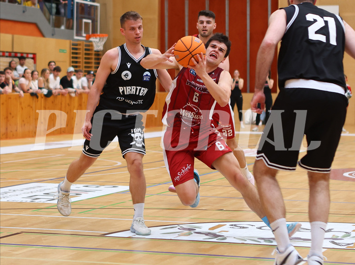 Basketball Zweite Liga 2024/25, Playoffs, Finale Spiel 1 Mistelbach Mustangs vs. Wörthersee Piraten


