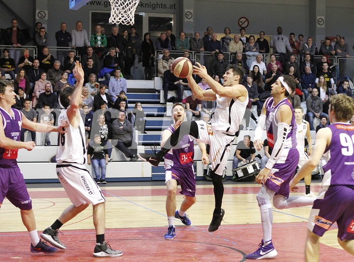 Basketball 2.Bundesliga 2017/18 Grunddurchgang 18.Runde  Jennersdorf Blackbirds vs Vienna Timberwolves