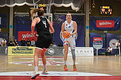 Basketball Superliga 2024/25, Supercup 1.Runde, DBB Wels vs Basket Flames Women,

