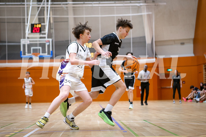 08.03.2025 Österreichischer Basketballverband 2024/25, SLMU14, SU Döbling vs. BBC Nord Dragonz
