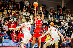 Basketball, win2day Basketball Superliga 2024/25, Grunddurchgang 17.Runde, SKN St. Pölten, Traiskirchen Lions, Aleksej Kostic (6)