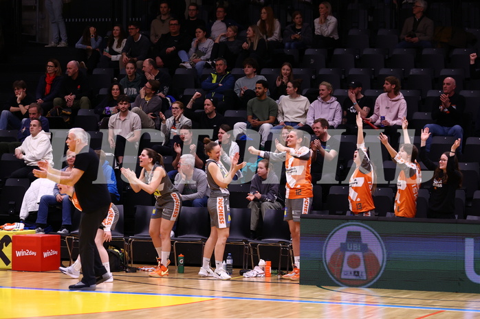 23.03.2024, Graz, Raiffeisen Sportpark, Basketball Damen Superliga 2023/24, Semifinale, Spiel 2, UBI Holding Graz - BK Raiffeisen Duchess Klosterneuburg,  