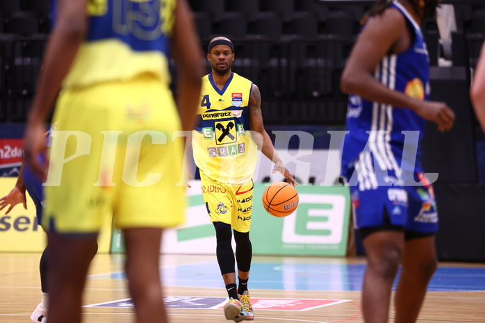 21.03.2025, Graz, Raiffeisen Sportpark Graz, Basketball Superliga 2024/25, 5. Platzierungsrunde, UBSC Graz - Oberwart Gunners