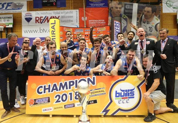 Basketball ABL 2017/18, Playoff Finale Spiel 6 Gmunden Swans vs. Kapfenberg Bulls


