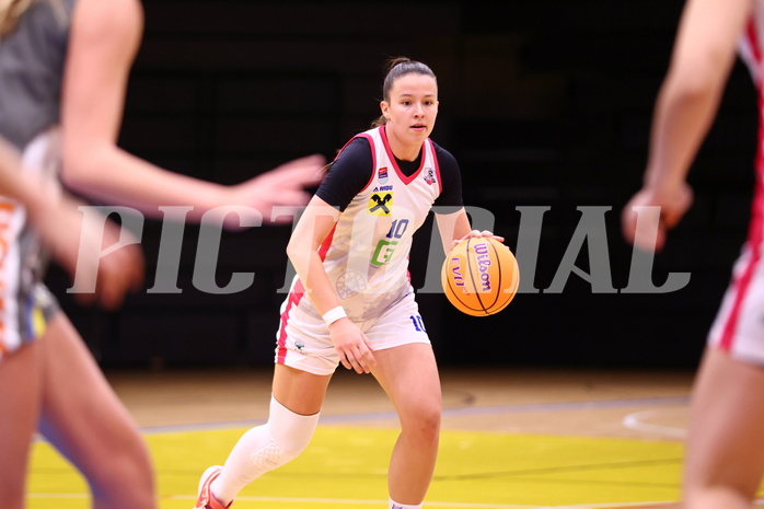 01.12.2024, Graz, Raiffeisen Sportpark, Basketball Damen Superliga 2024/25, Grunddurchgang, 8.Runde, UBSC-DBBC Graz - BK Raiffeisen Duchess ,  