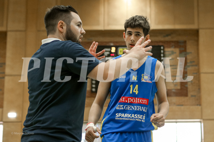 27.04.2025 Österreichischer Basketballverband 2024/25, SLMU16, VF Vienna United vs. SKN St. Pölten