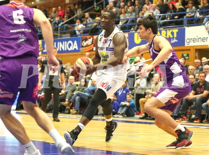 Basketball ABL 2018/19, Grunddurchgang 16.Runde Gmunden Swans vs. D.C. Timberwolves



