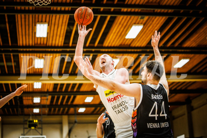 Basketball, Basketball Zweite Liga 2022/23, Grunddurchgang 18.Runde, Mattersburg Rocks, Vienna United, Corey Hallett (13)