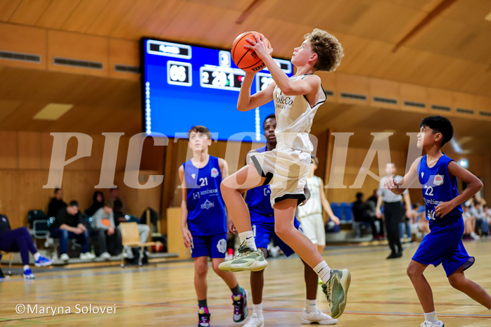 09.11.2024 Österreichischer Basketballverband 2024/25, SLMU14, Basket Flames WAT vs STARS Basketball